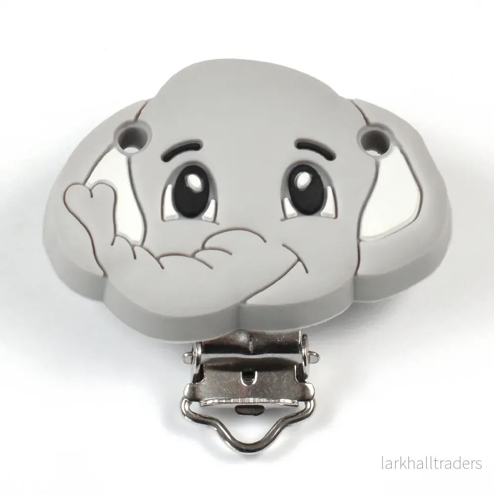 Silikonclips, elefant