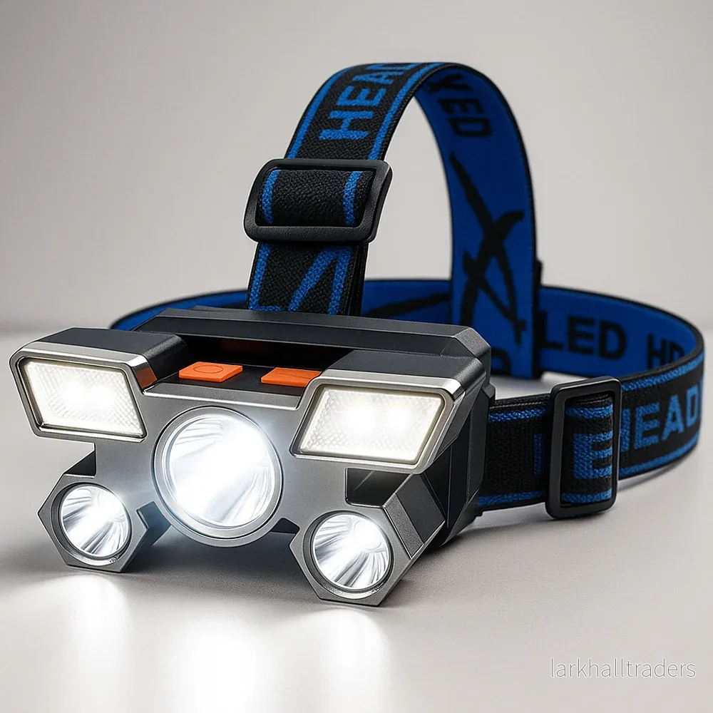 Pannlampa 300 lumen, vattenavvisande – 4 ljuslägen - Bild 2