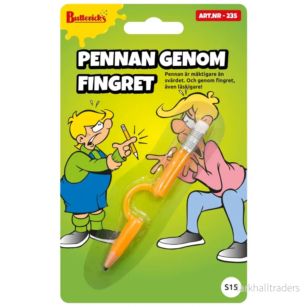 Pennan genom fingret Pennan genom fingret
