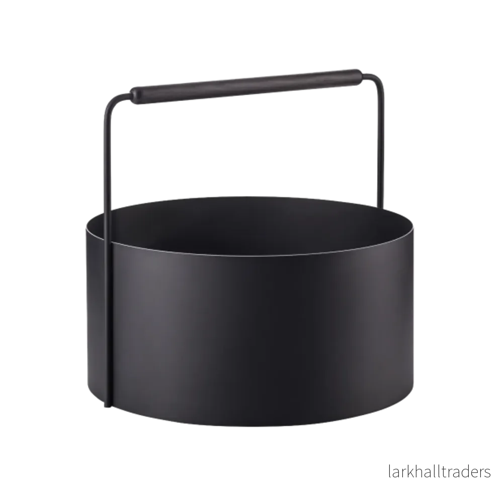 Vedkorg Ashi large svart