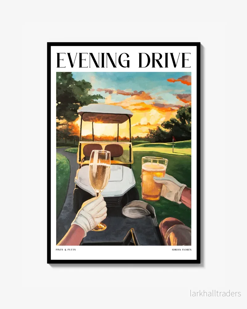 ”Evening Drive” Poster ”Evening Drive” Poster