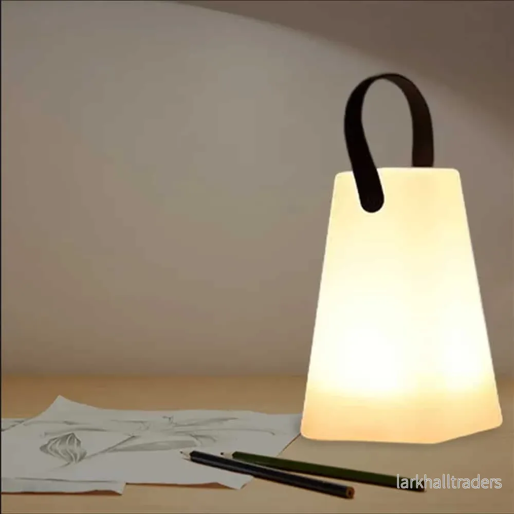 Bordslampa LED med handtag - fyrkantig eller oval - RGB färgförändringar - Bild 3