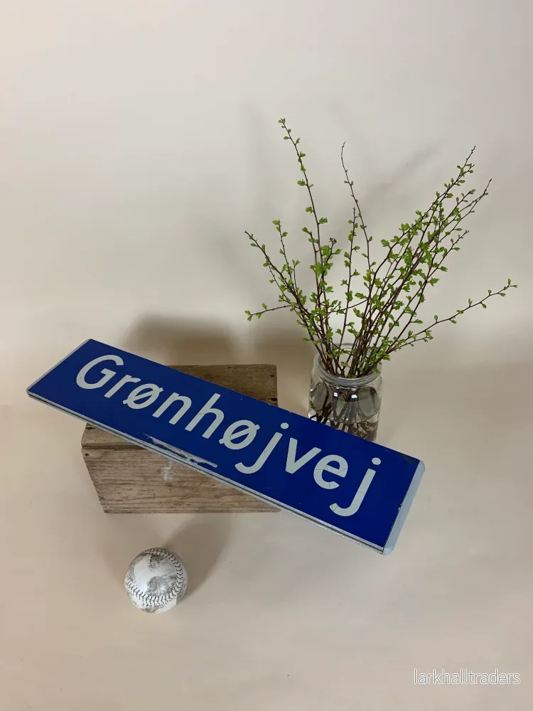 Vägskylt - Grønhøjvej