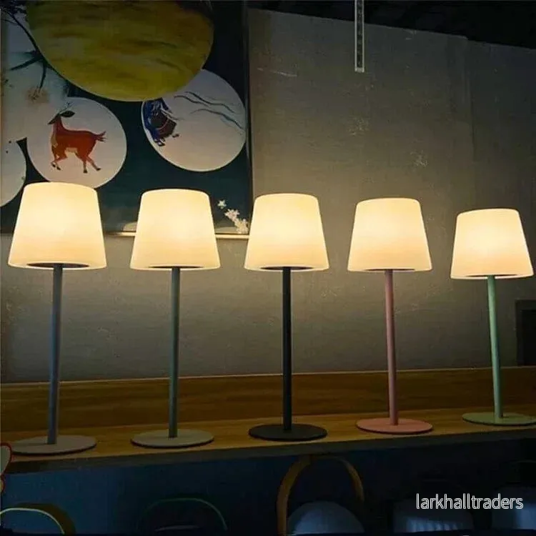 LumoLite – Trådlös LED-bordslampa med uppladdningsbar funktion och modern design - Bild 2