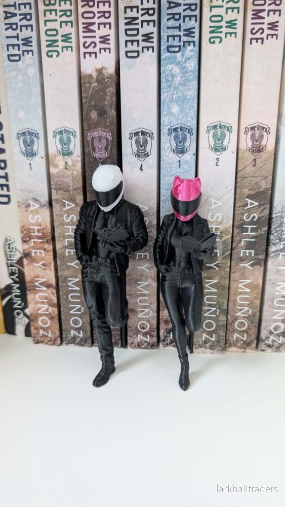 Hyllfigur - Reading Biker Small - Bild 2