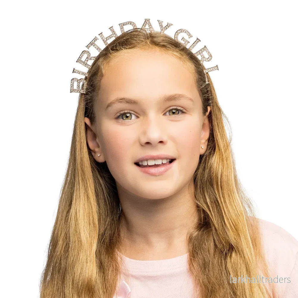Metalltiara, birthday girl - Bild 2