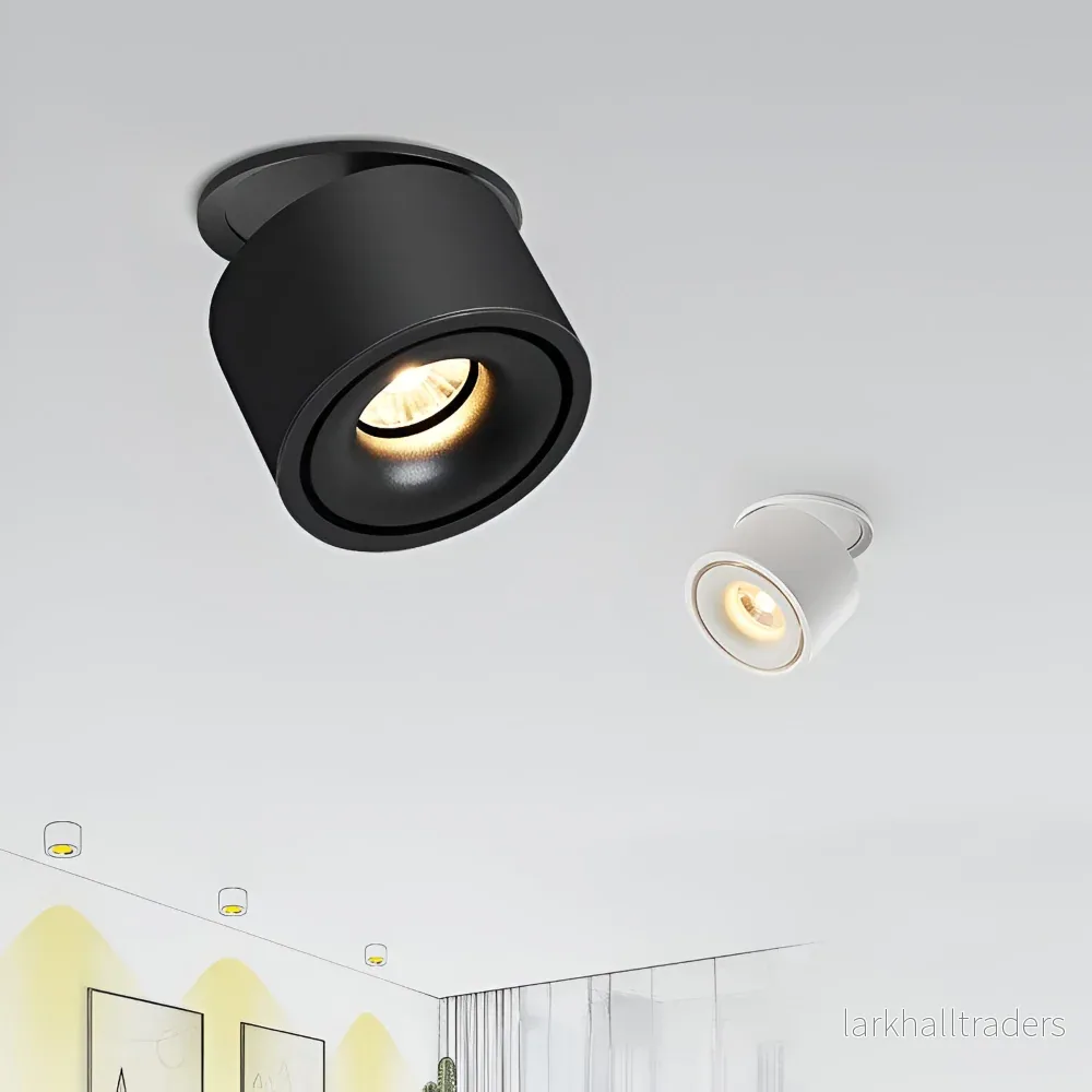 LumaCyl – Modern Justerbar LED-Downlight i Aluminium LumaCyl – Modern Justerbar LED-Downlight i Aluminium