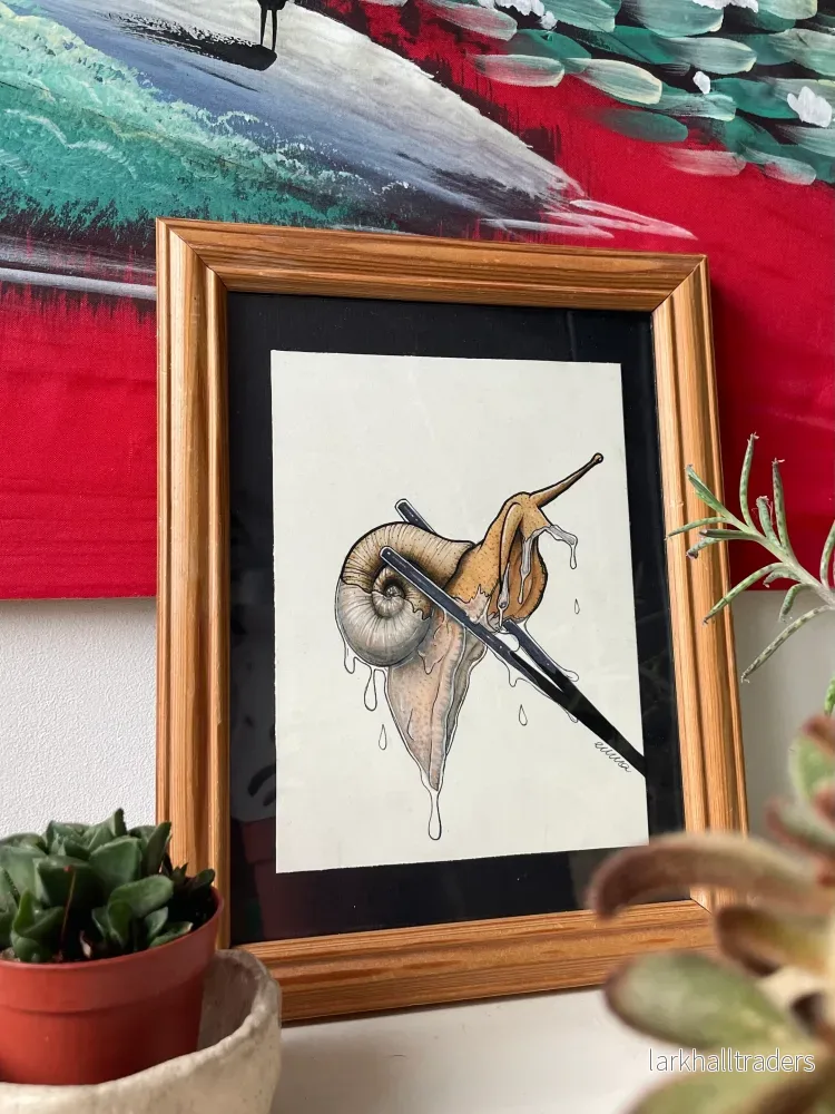 “Snail” original illustration “Snail” original illustration