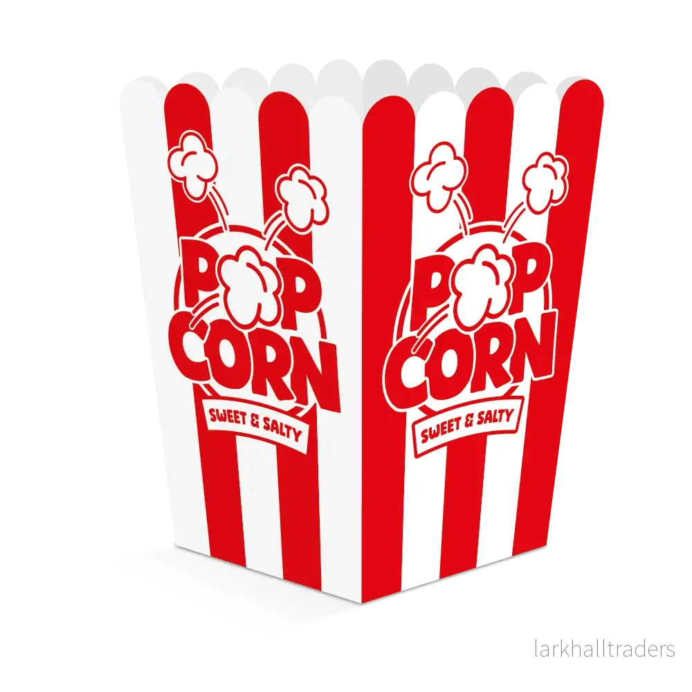 Popcornbägare, stora 8 st Popcornbägare, stora 8 st