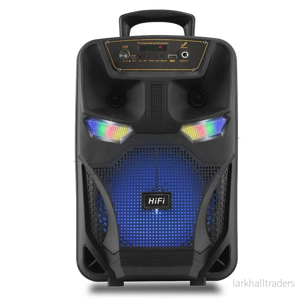 Soundbox 8" - LED-ljus och mikrofon - Bild 3