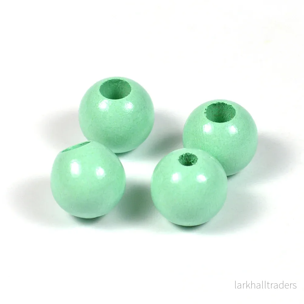 Säkerhetspärlor, 12mm, mint, 6st Säkerhetspärlor, 12mm, mint, 6st