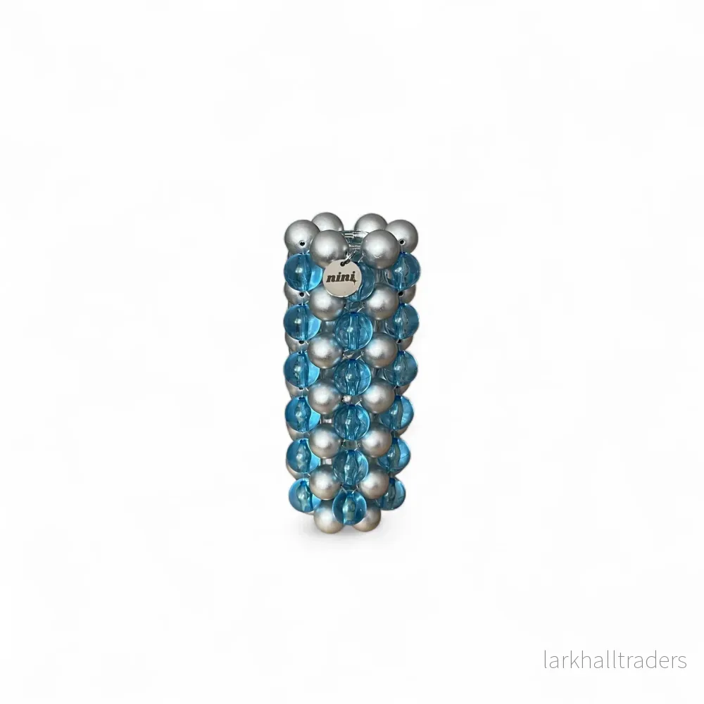 Liten vas Silver Blå - Bild 2