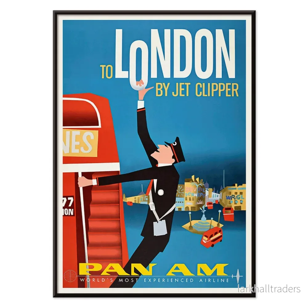 Till London med Jet Clipper Poster - Bild 2