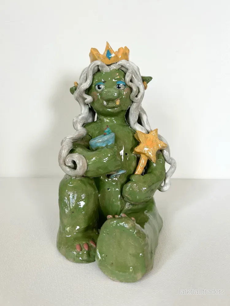 Troll Princess Skulptur
