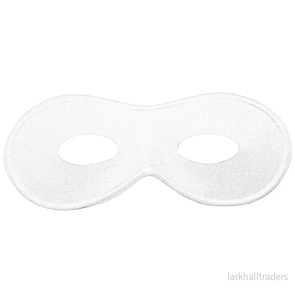 Ögonmask, chevalier vit