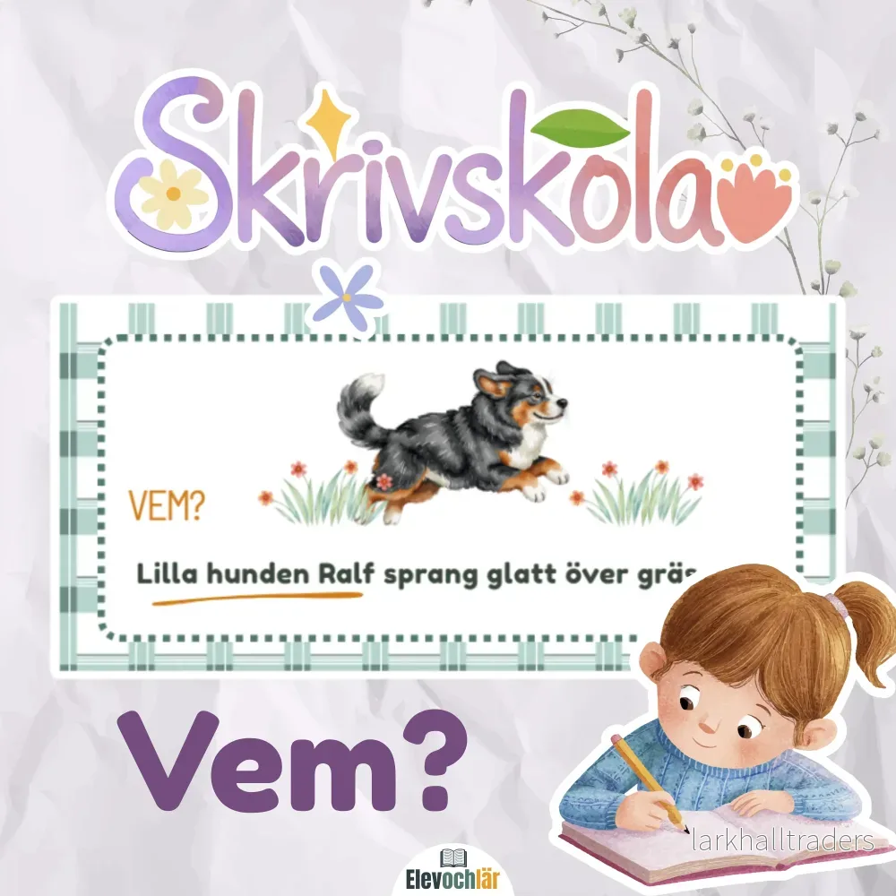 Skrivskola VEM? – tre tydliga exempel på skrivstrategier