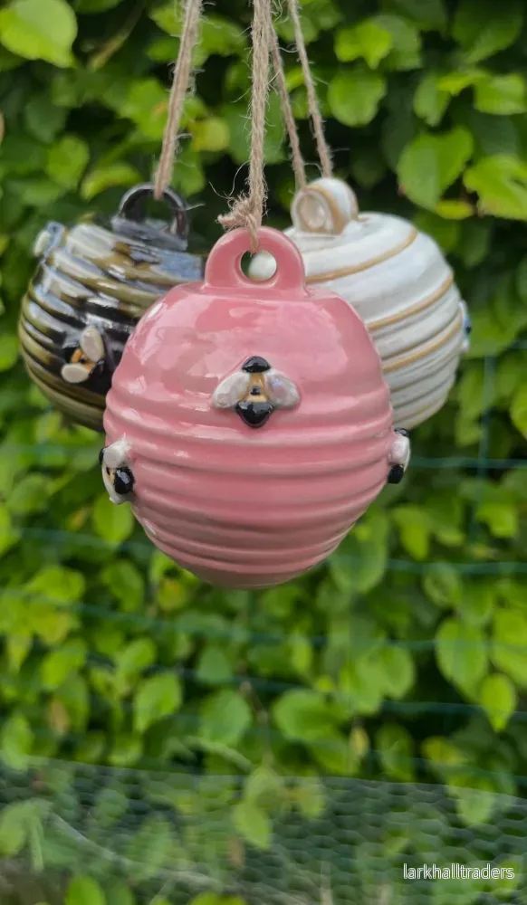 Keramik getingbo prydnad - Rosa - Bild 2