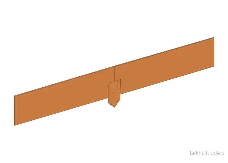 Rabattkant - Corten (Grov 3mm) - Bild 3
