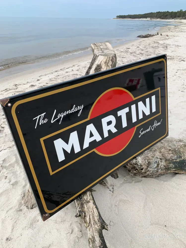 Martini emaljskylt - Bild 3