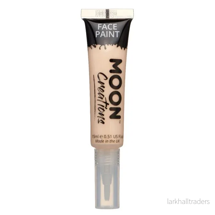 Moon Smink i tub med pensel, beige 15 ml