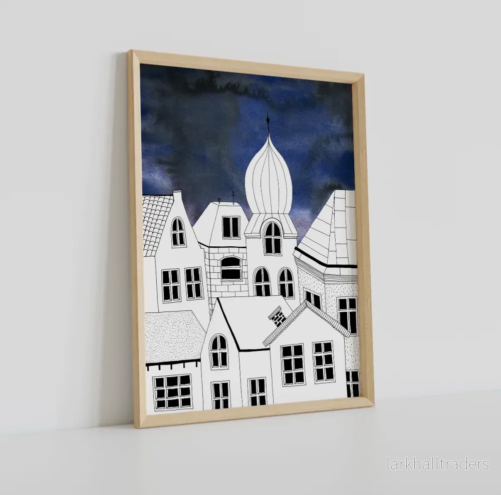Goodnight City Textur Poster - Bild 2