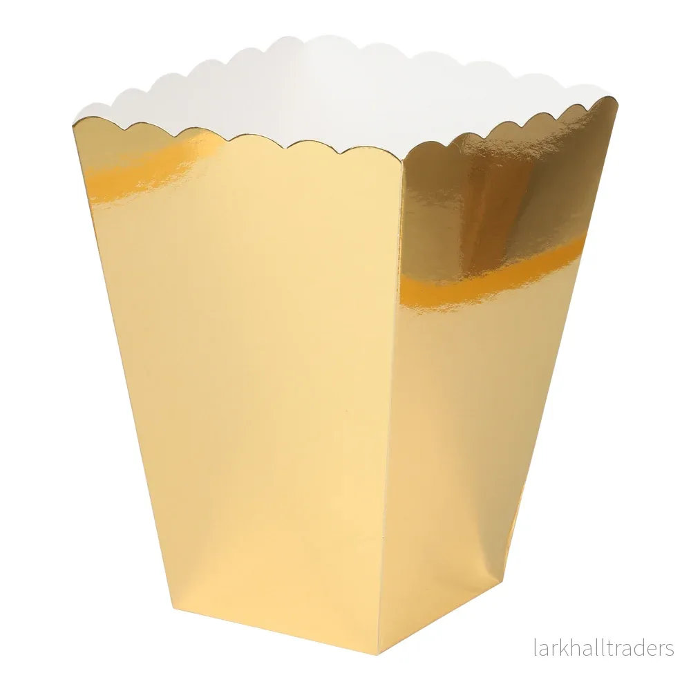 Popcornboxar, guld 6 st - Bild 2