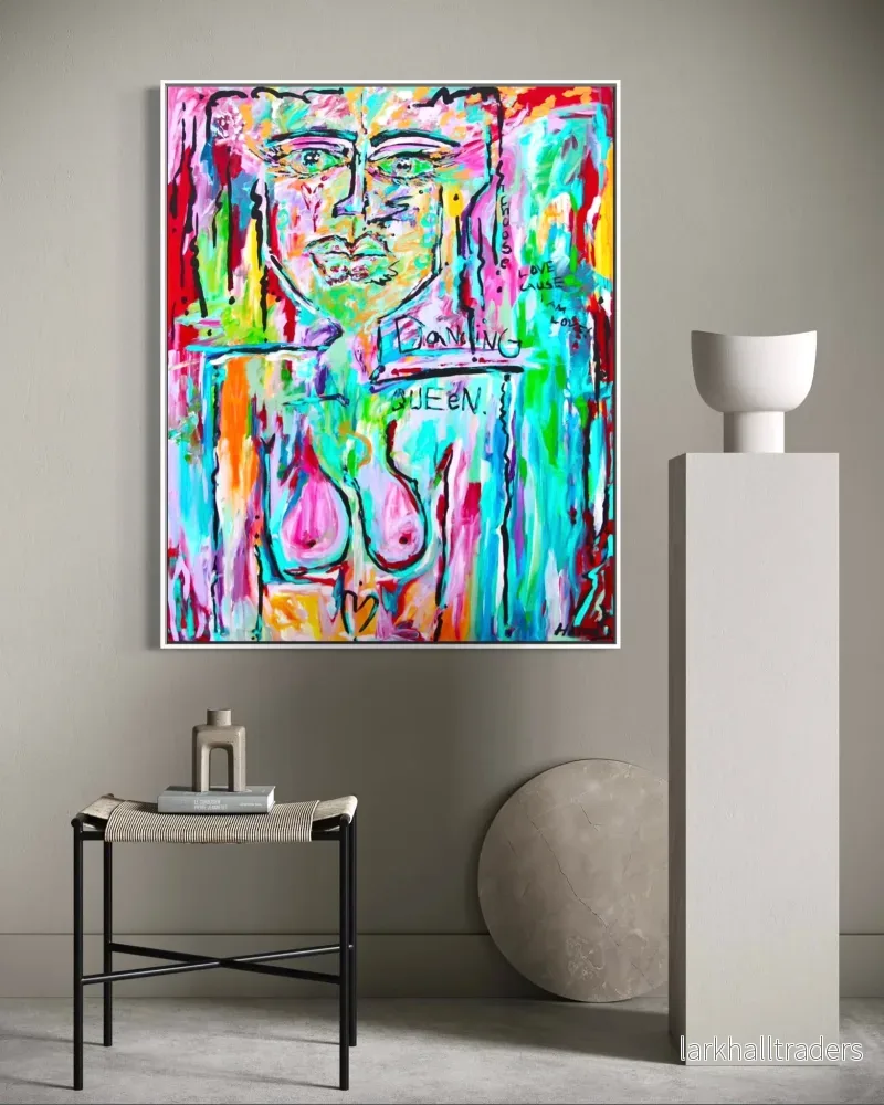 Colorful Manifesto Original Målning
