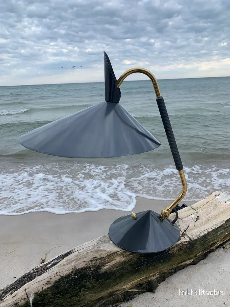 Sällsynt Hala bord/vägg vintage lampa Sällsynt Hala bord/vägg vintage lampa