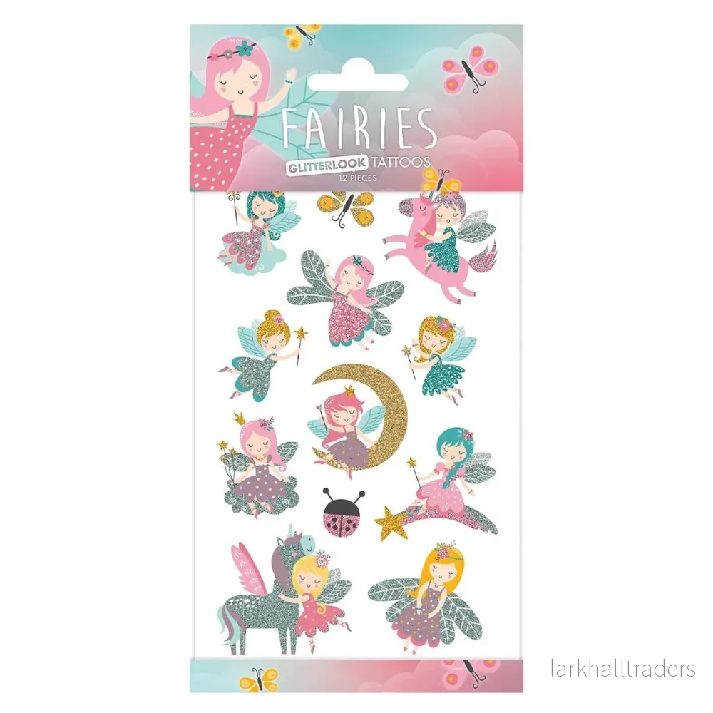 Tatuering, glitter fairies Tatuering, glitter fairies