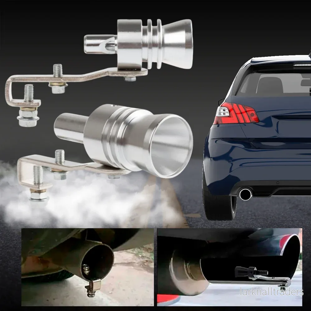 Stål turbo visselpipa för bilavgaser – Universal –