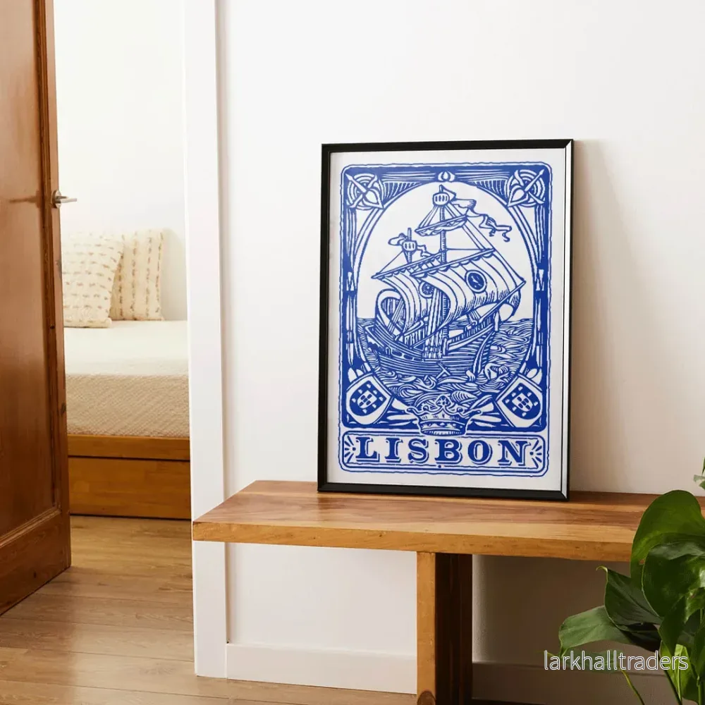Lissabon Azulejo 1 Poster