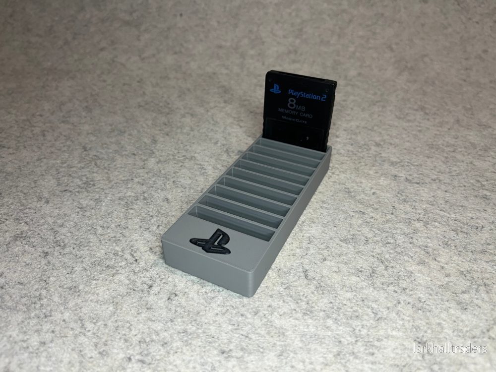 Ställ för 10 Memory Cards till PlayStation / PSX