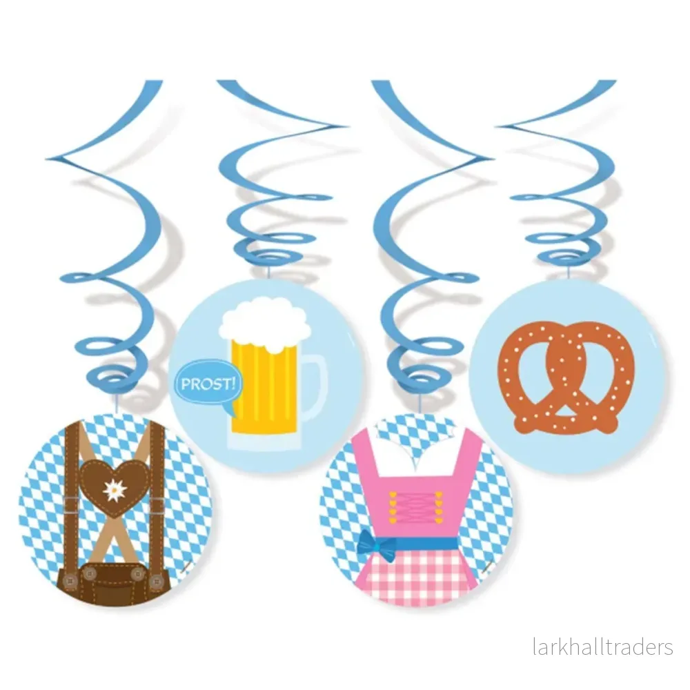 Hängande dekoration oktoberfest Bayern Lightblue - Bild 2