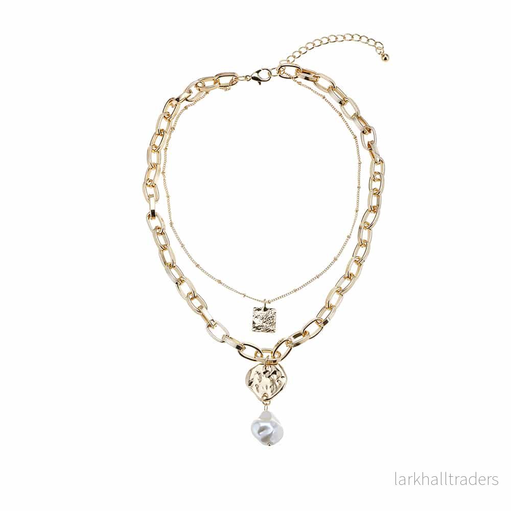 Halsband, 2-i-1 med olika hängen, justerbart