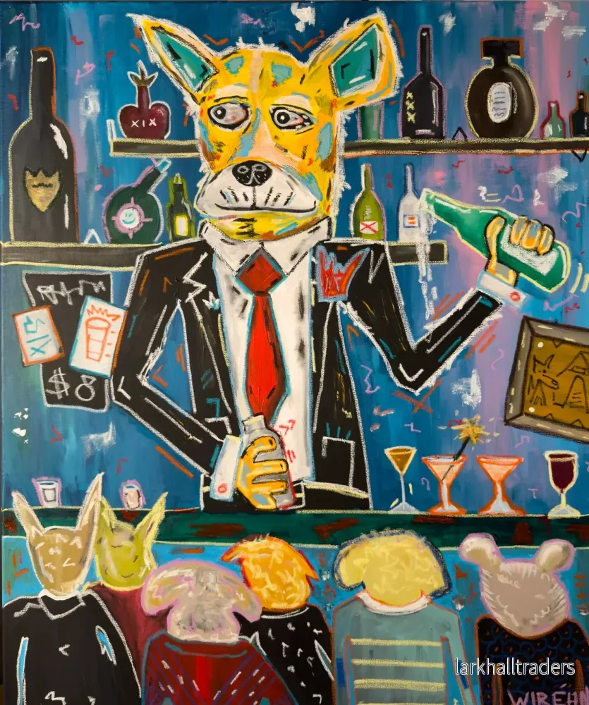 Bartender Boss - Signerad och numrerad Fine Art Print - Bild 2