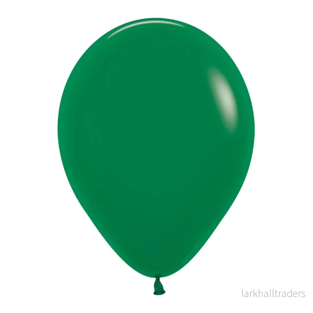 Ballonger, skogsgrön 30 cm 10 st - Bild 3