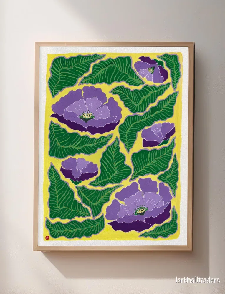 Purple Flower - Poster - Bild 3