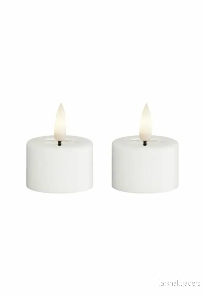 Värmeljus LED 2-Pack 4×5,5 cm Värmeljus LED 2-Pack 4×5,5 cm