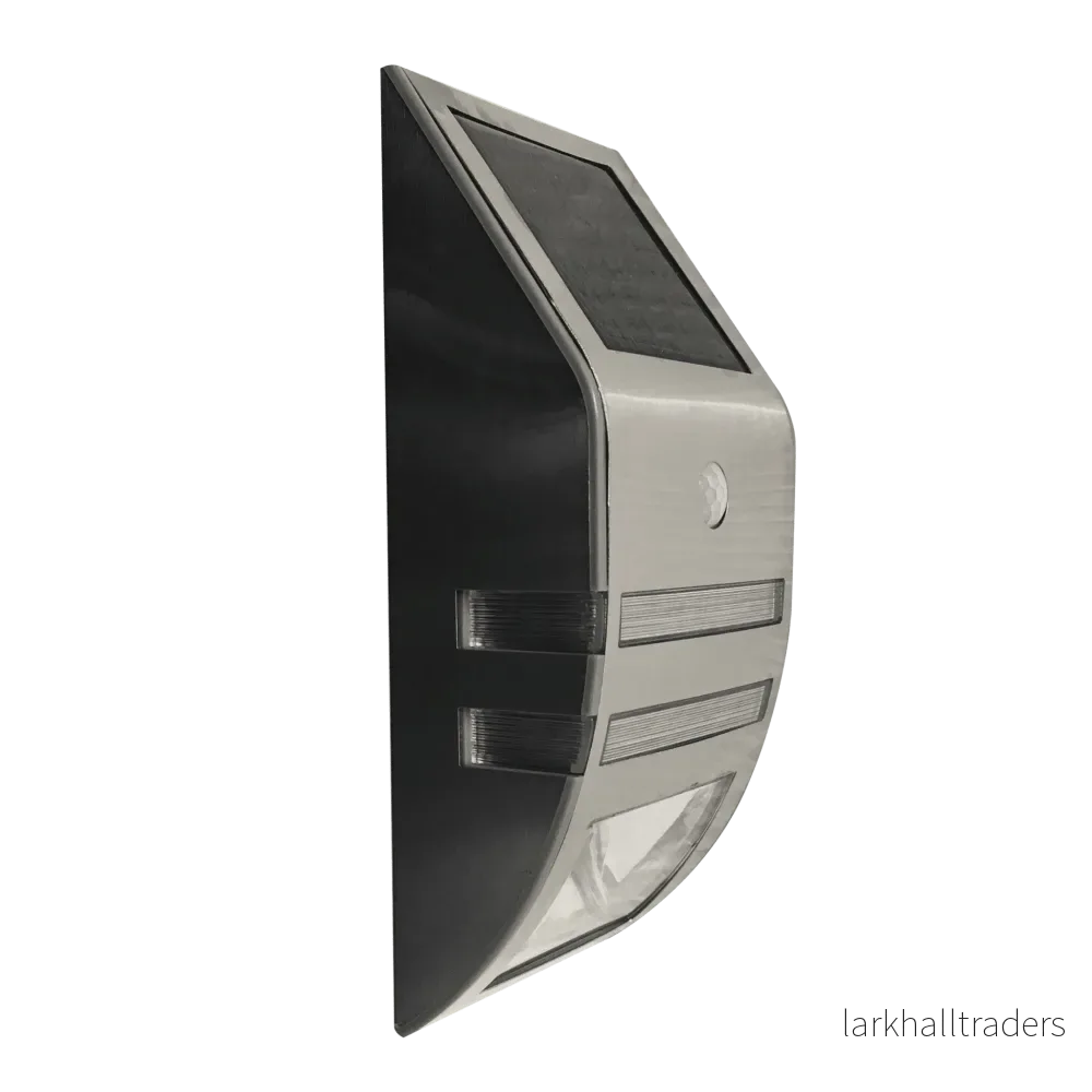 LED-sollampa med sensor (svart eller silver) LED-sollampa med sensor (svart eller silver)