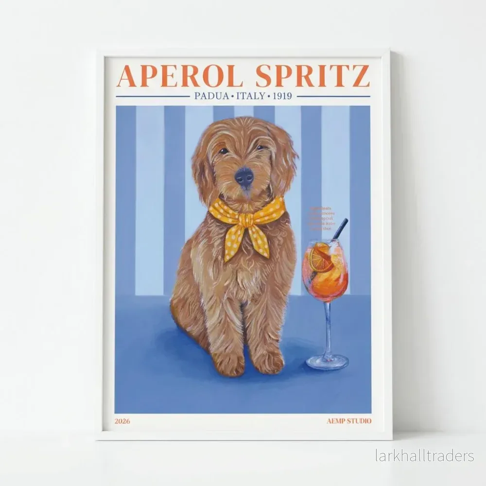 APEROL SPRITZ x GOLDEN DOODLE Poster - Bild 2