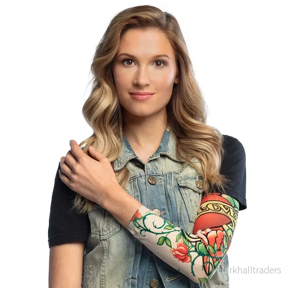 Tattoo sleeve ’True love’ Tattoo sleeve ’True love’
