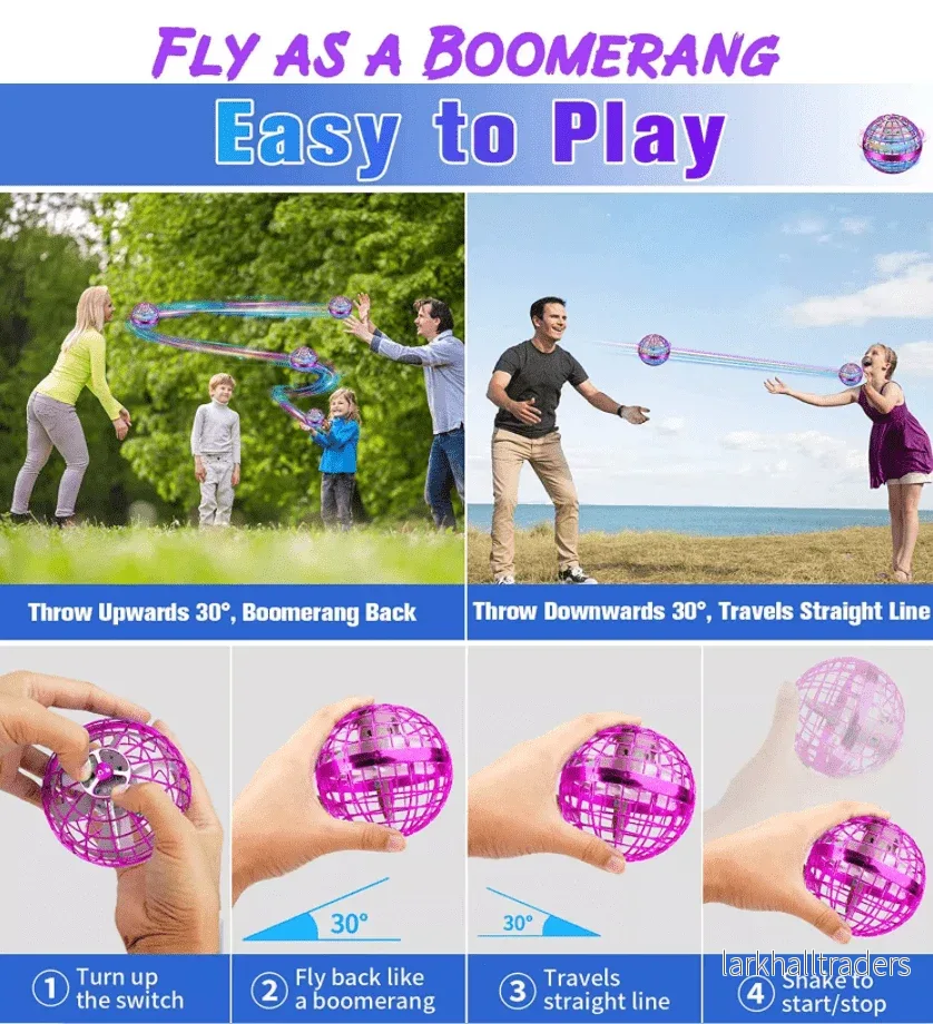 Flying Spinner - Gyro Pro Ball - Bild 3