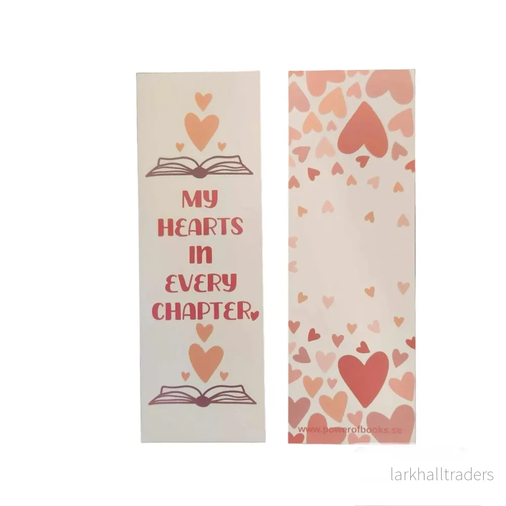 Bokmärke papper - My Heart In Every Chapter - Bild 2