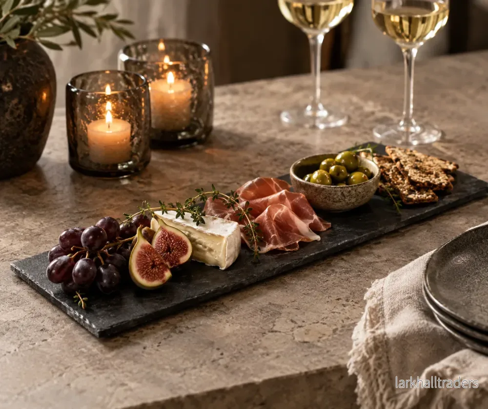 Serveringsfat i skiffer 45 × 15 cm - Bild 2
