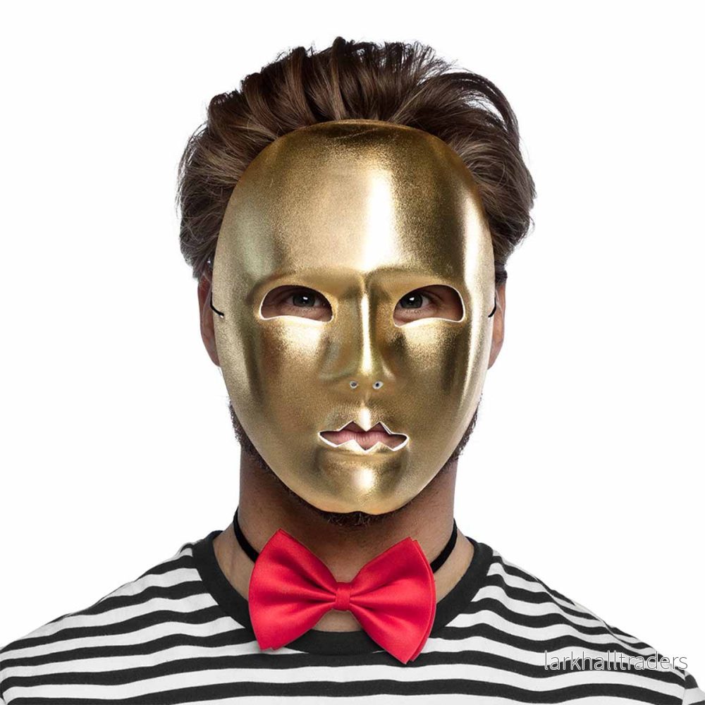 Ögonmask, teater guld - Bild 2