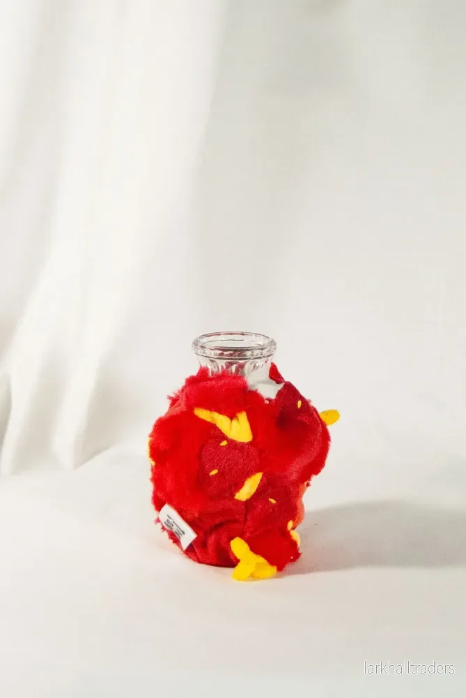 Teddy Vase - Red
