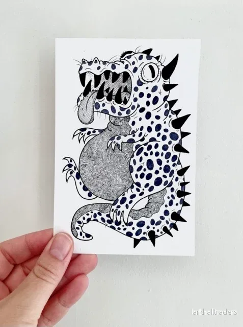 Monster Drawing – Crocodile