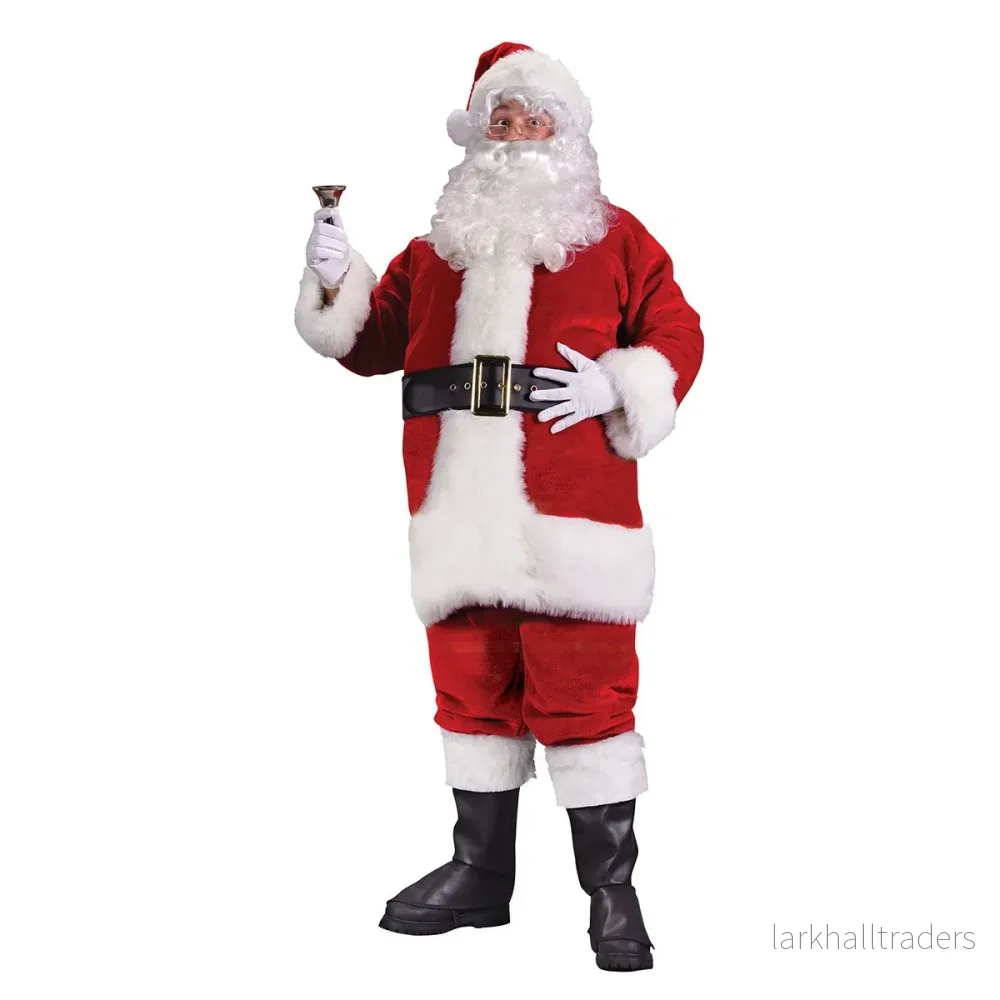 Tomtedräkt, plysch M/L Tomtedräkt, plysch M/L