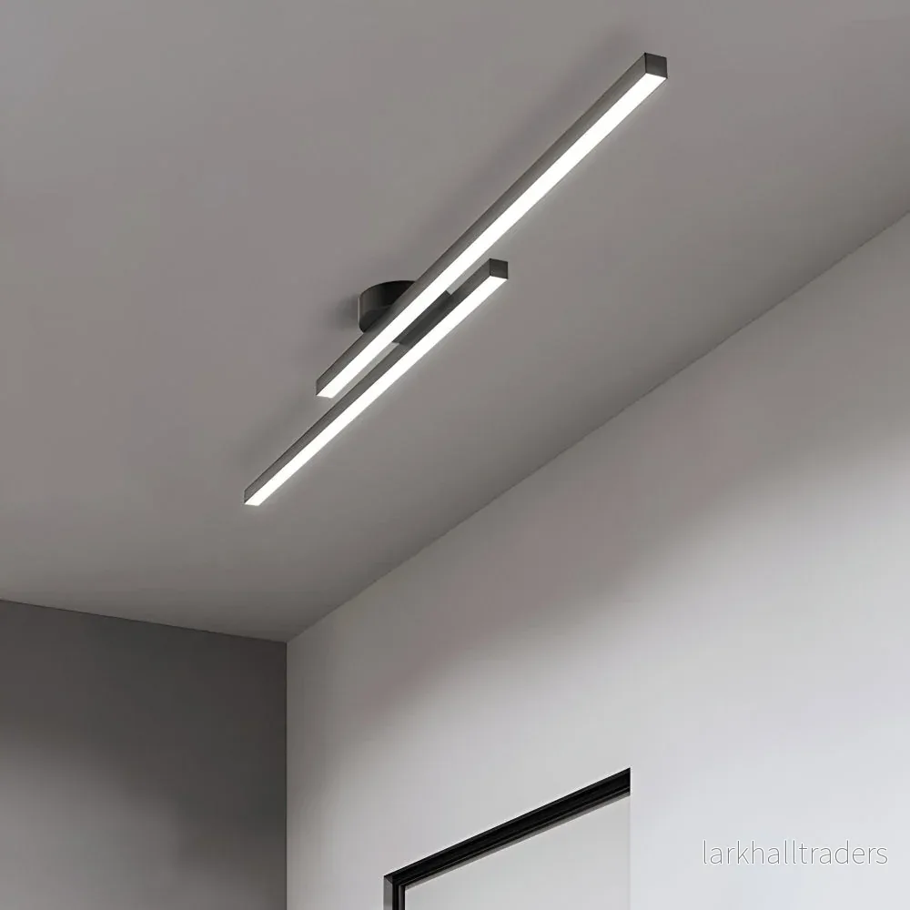 Alureon – Modern Semi Flush LED Taklampa i Aluminium - Bild 2