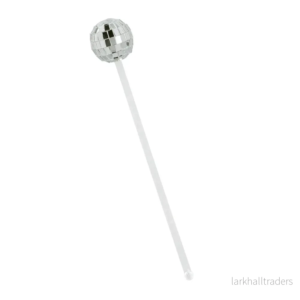 Drinkpinnar, discoboll 20 cm 6 st Drinkpinnar, discoboll 20 cm 6 st
